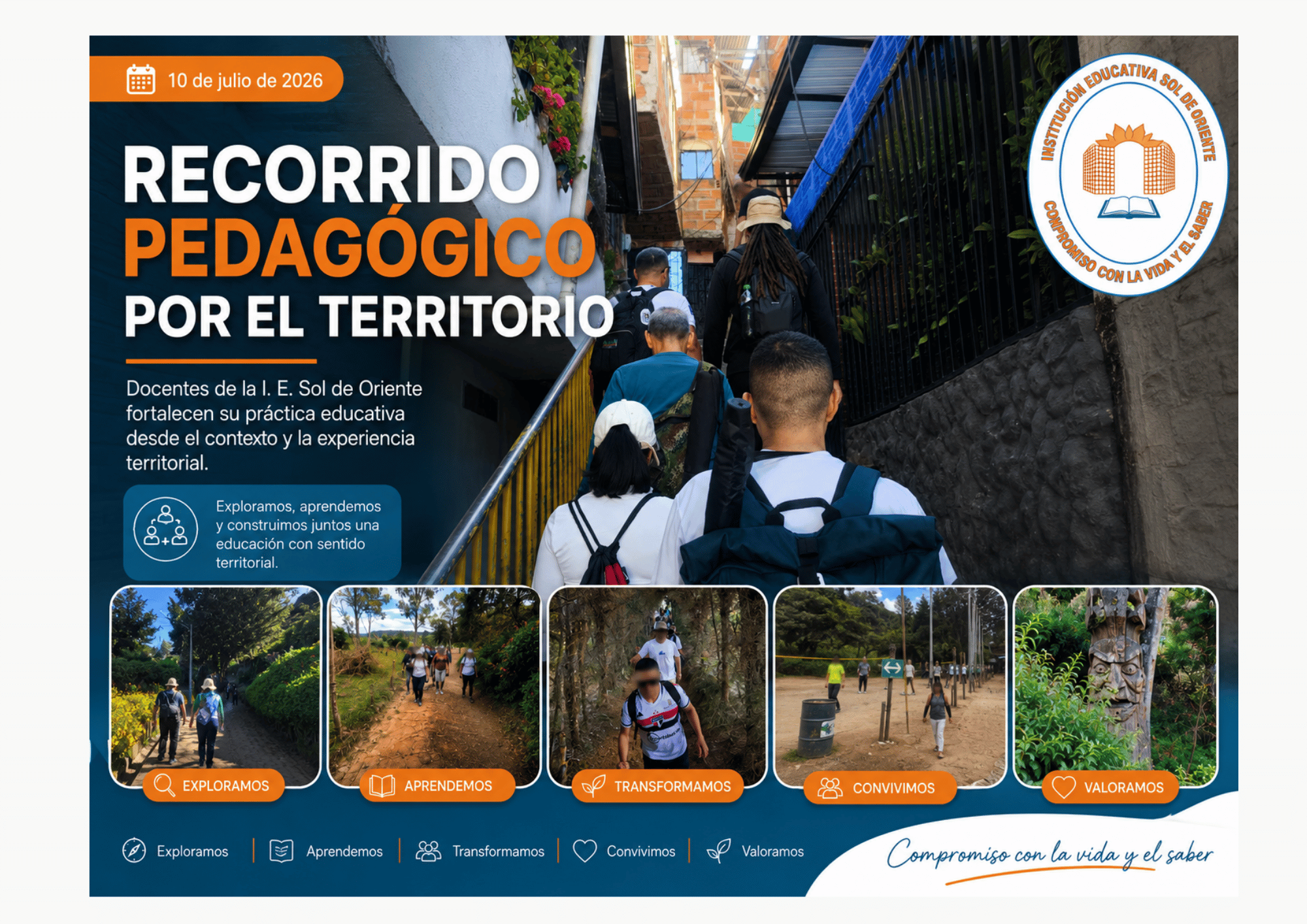 Conocer el territorio es educar.