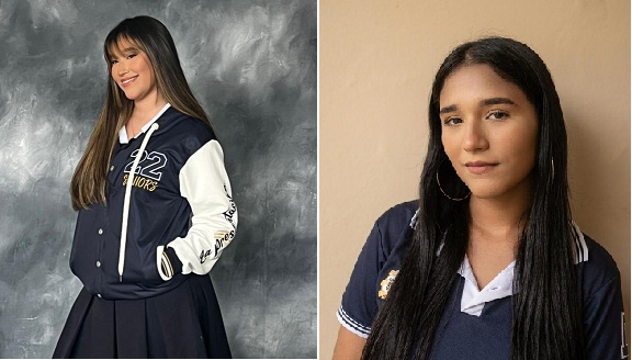 Samara Pérez y Estefanía Agudelo