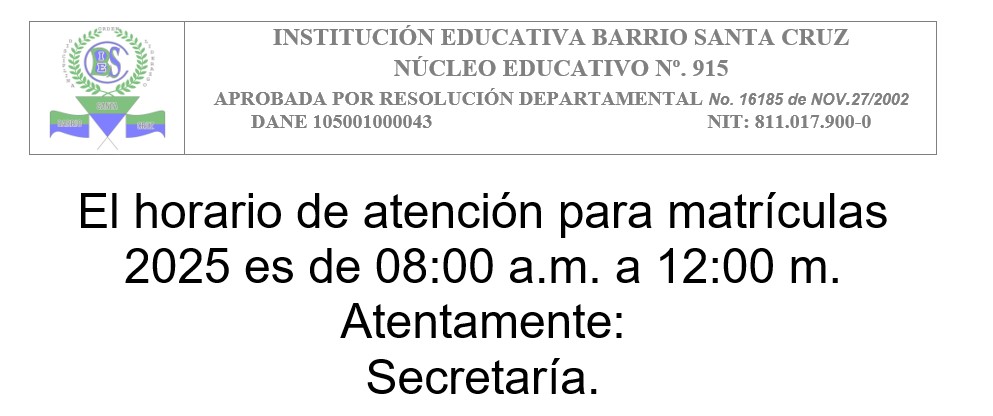 Matrículas