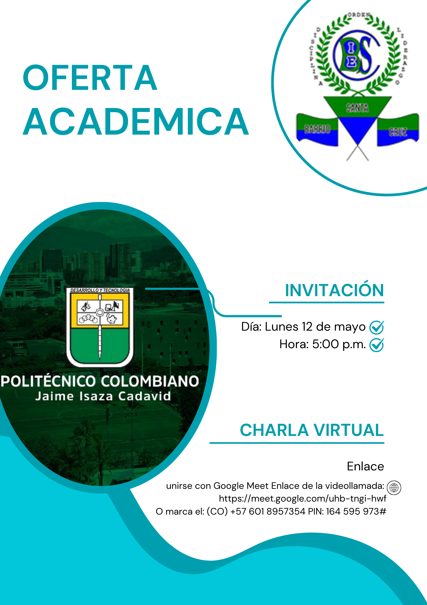 CHARLA EGRESADOS I. E. BARRIO SANTA CRUZ