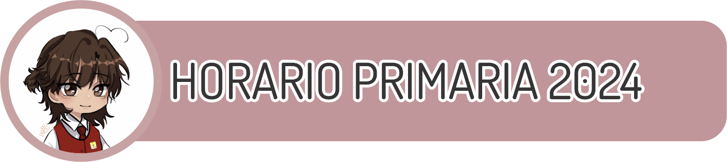 Horario Primaria 2024