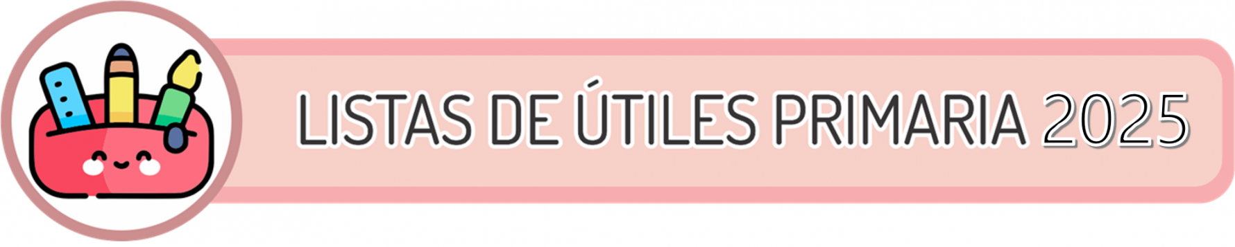 Lista de útiles primaria