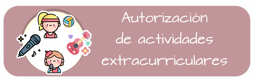 Autorización actividades extracurriculares