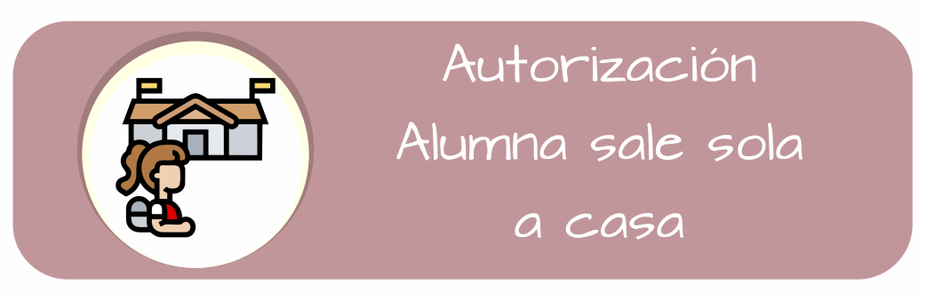 Autorización alumna sale sola a casa